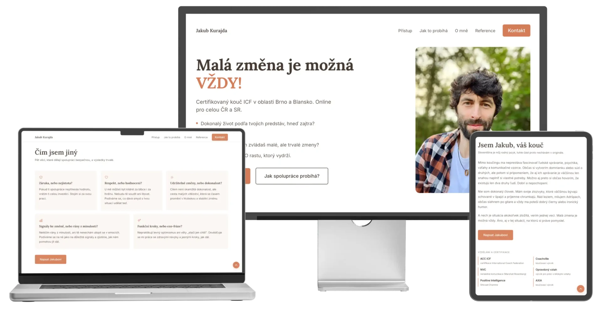 Náhled webu „Strašecí k lepšímu“ – komunitní web pro spolek občanů.
